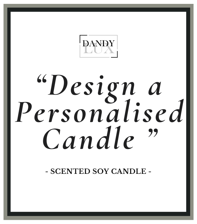 Personalised Candle