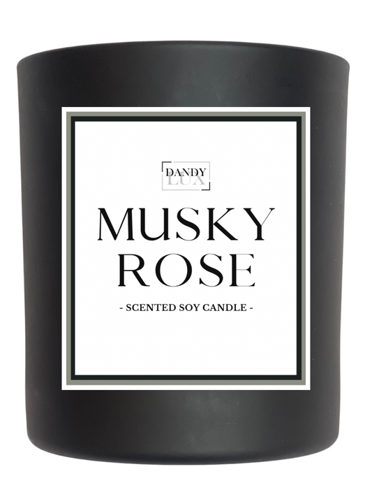 Musky Rose Candle