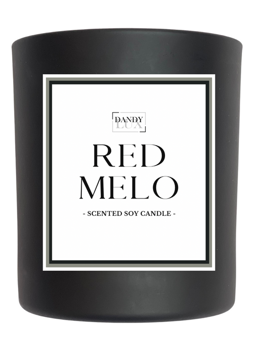 Red Melo Candle