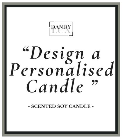Personalised Candle
