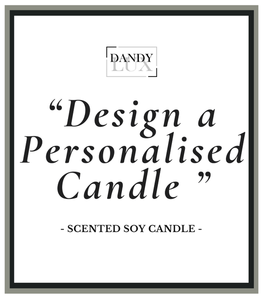 Personalised Candle