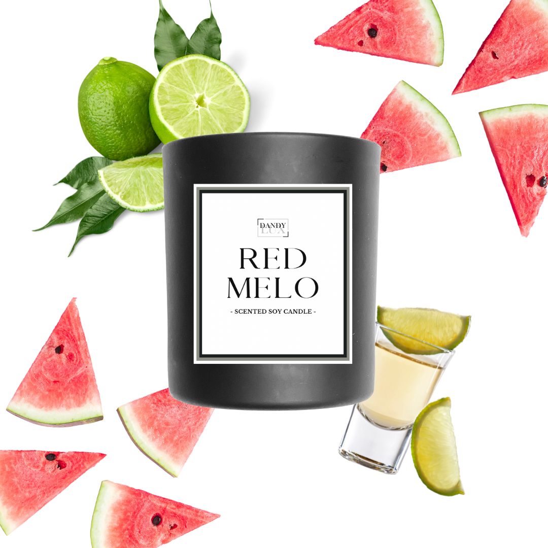 Red Melo Candle